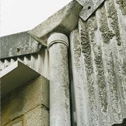 Asbestos cement downpipe, hopper and profile sheet.jpg