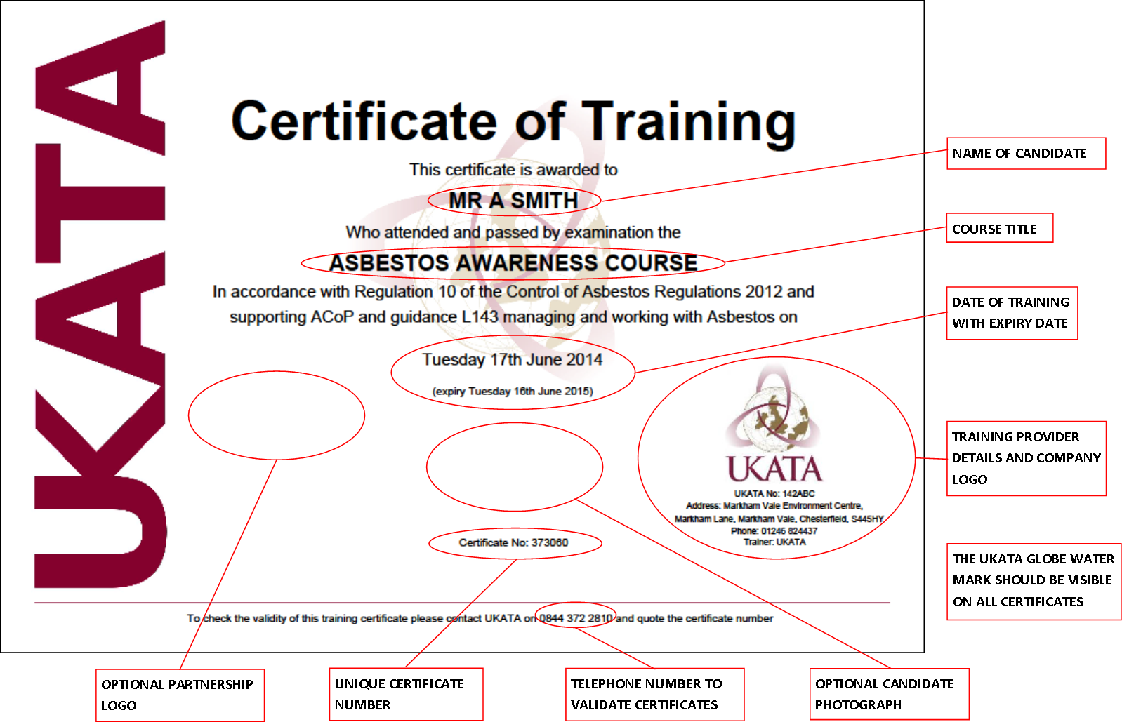Does your certificae look like this