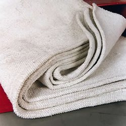 Asbestos fire blanket