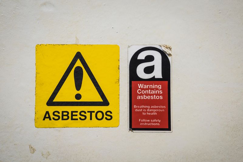 Asbestos Sign