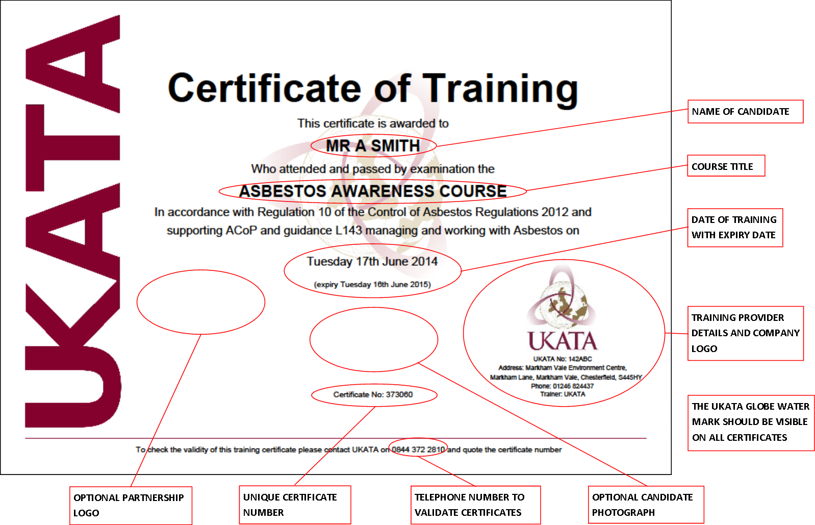 Validate certificate. Asbestos Awareness Certificate. Training Certificate Awarded. Certificate for the Trainer. Full face сертификат.